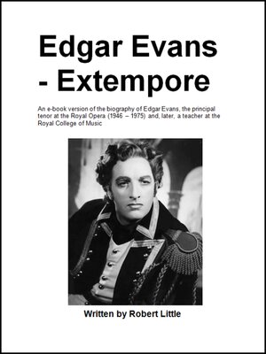 cover image of Edgar Evans--Extempore
